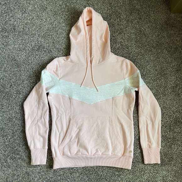 Buffbunny Collection Hero Sweatshirt Hoodie, Size Large, Pink & White - Picture 2 of 13